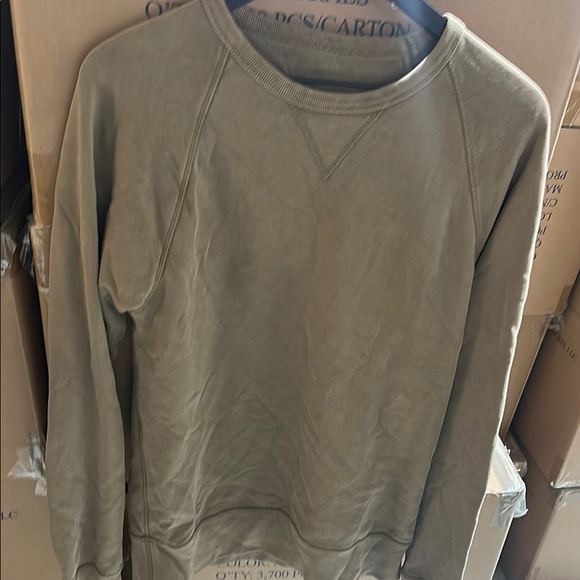 Madewell Men's Olive Green Sweatshirt - Picture 1 of 2